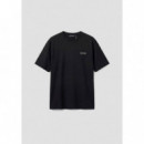 CAMISETA MANGA CORTA NERO