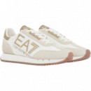 Sneaker AF18609 Off White+antique Br  EA7 EMPORIO ARMANI 7
