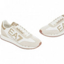 Sneaker AF18609 Off White+antique Br  EA7 EMPORIO ARMANI 7