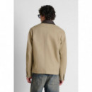 ABRIGO/CAZADORA BEIGE
