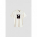 CAMISETA MANGA CORTA BURRO