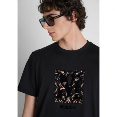 CAMISETA MANGA CORTA NERO