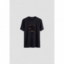 CAMISETA MANGA CORTA NERO