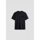 CAMISETA MANGA CORTA NERO