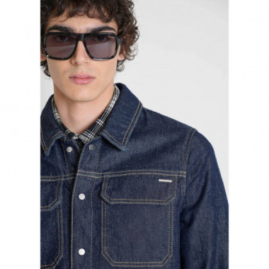 ABRIGO/CAZADORA BLU DENIM