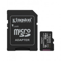KINGSTON Tarjeta Memoria Micro Sdxc 256GB con Adaptador  150MB/S V10 A1 Clase 10