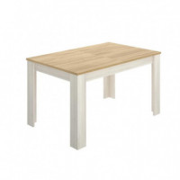Mesa de Comedor Extensible 78X140X90CM Bl.artik/r.canadian MOMI - Guanxe Atlantic Marketplace