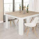 Mesa de Comedor Extensible 78X140X90CM Bl.artik/r.canadian MOMI