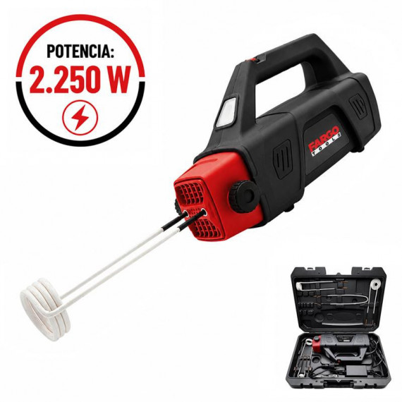 Calentador de Induccion 2.250W FARGO TOOLS