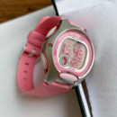 CASIO LW-200-4B Reloj Digital Deportivo para Mujer - Correa Rosa, Luz Led, Cronómetro y Wr 50M
