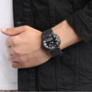 CASIO HDC-700-1AV | Reloj Analógico-digital con Hora Mundial, Telememo y 100 M