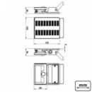 Foco Led Solar Serie Columba 600 Lumens AIRMEC 1.5W