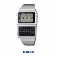 CASIO DBC-611-1 | Reloj Digital con Calculadora, Data Bank y Correa de Acero Inoxidable - Guanxe Atlantic Marketplace