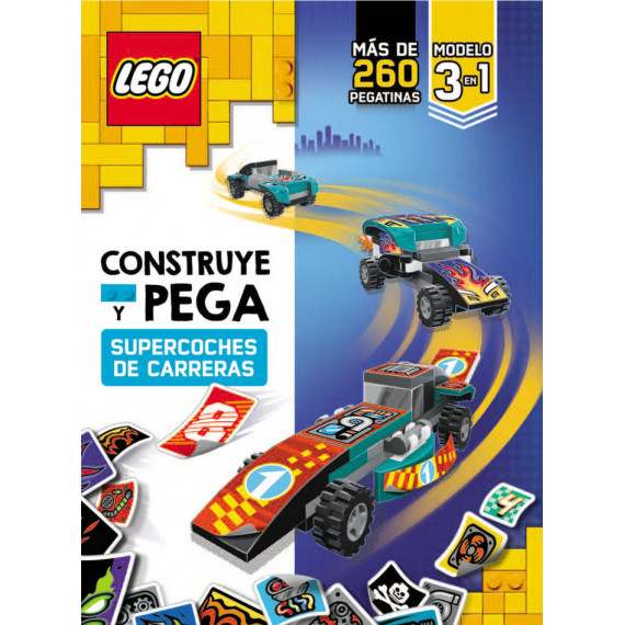 Lego. Construye y Pega