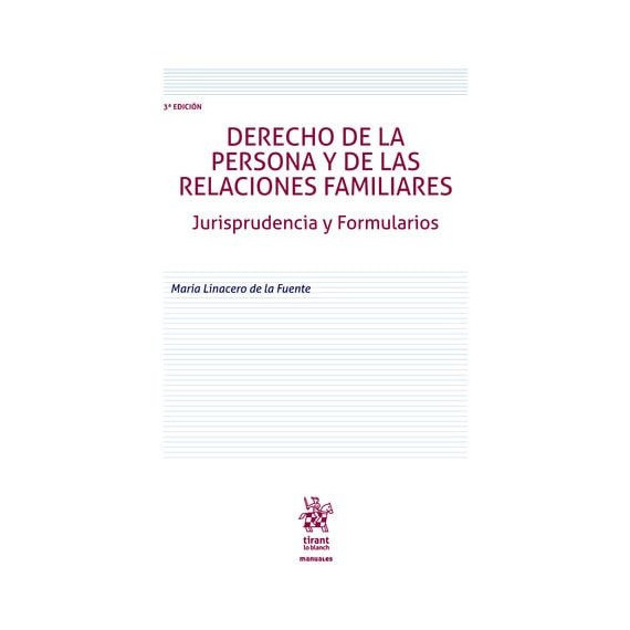 Derecho de la Persona y de las Relaciones Familiares 3ª Ed   2025