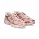 Deportivo Mettallic+malla Malva  NEW BALANCE