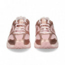 Deportivo Mettallic+malla Malva  NEW BALANCE