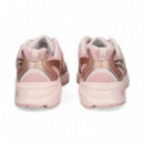Deportivo Mettallic+malla Malva  NEW BALANCE
