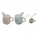 Taza con Cubierta de Cerámica 6750