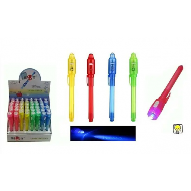 Bol&iacute;grafo con Luz LED y Tinta Invisible 4622