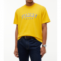 Camiseta TOMMY JEANS Play Tee Mostaza