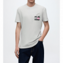 Camiseta TOMMY JEANS Novelty Tee Text Gris Claro