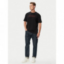 Ezra T-shirt 10278457 01 Black  HUGO