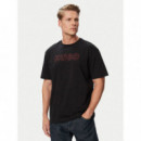Ezra T-shirt 10278457 01 Black  HUGO