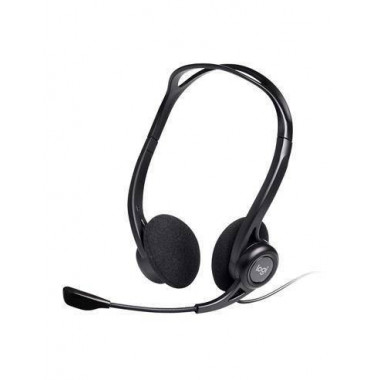 LOGITECH PC960M Auricular Estereo de Casco USB para Ordenador