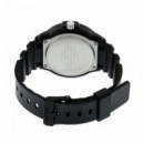 Reloj CASIO MRW-200H-1B2V Analógico Hombre 100M Resistente Al Agua Calendario Día y Fecha Correa Resina Negra