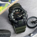 CASIO HDC-700-3A | Reloj Analógico-digital Verde con Telememo, Hora Mundial y 100 M
