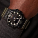 CASIO HDC-700-3A | Reloj Analógico-digital Verde con Telememo, Hora Mundial y 100 M
