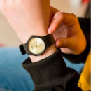CASIO MQ-24-9E | Reloj Analógico Negro con Esfera Beige