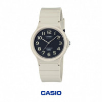 CASIO MQ-24UC-8B | Reloj Analógico Beige Mate Unisex
