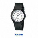 CASIO MW-59-7B | Reloj Analógico Negro 50 M con Fecha