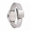 CASIO MTP-1239D-7A | Reloj Analógico de Acero con Día y Fecha