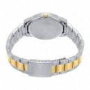 CASIO MTP-1303SG-7A | Reloj Analógico Bicolor de Acero Inoxidable