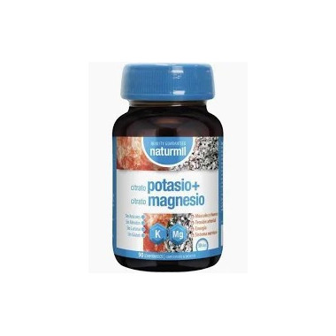 CITRATO DE POTASIO + CITRATO MAGNESIO 90 COMPRIMIDOS NATURMIL