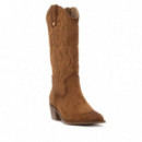Xti Bota estilo cowboy 144308-CAMEL