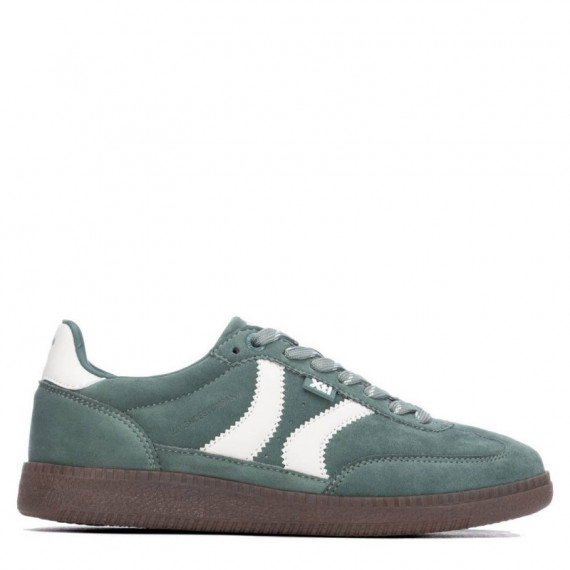 Xti Zapatilla en suave antelina 146125-AQUA
