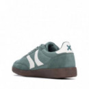 Xti Zapatilla en suave antelina 146125-AQUA