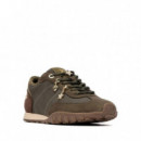 Xti Zapatilla cómoda y ligera 146146-KAKI