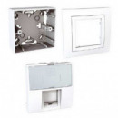 Caja Sobre-pared RJ45  Simple