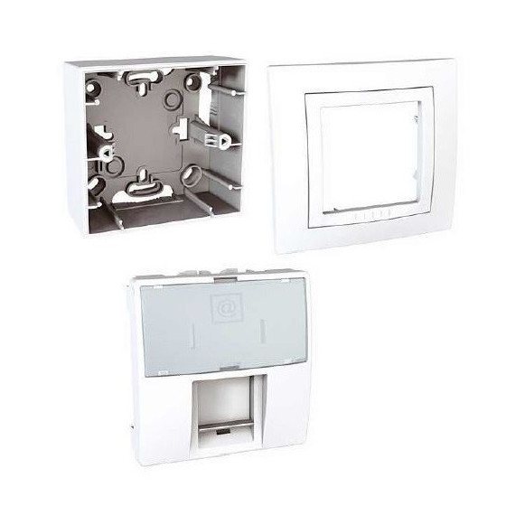 Caja Sobre-pared RJ45  Simple