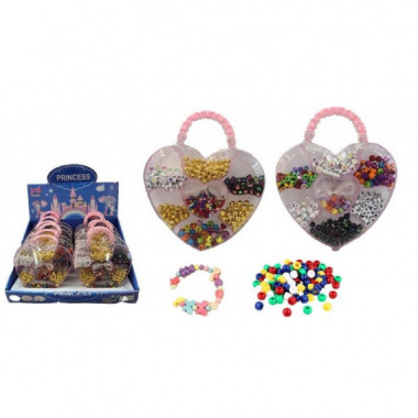 Estuche de Abalorios en Forma de Coraz&oacute;n 6782