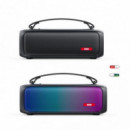 Altavoz Bluetooth Portátil XO F39 Colorful con Iluminación LED