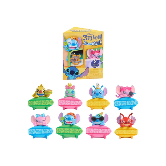Figura Sorpresa Attachmeez Series 2 Stitch Disney