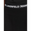 Klj Milano Wrap Skirt Black  KARL LAGERFELD