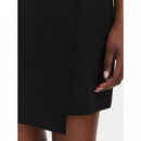 Klj Milano Wrap Skirt Black  KARL LAGERFELD