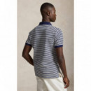 SSKCCMSLM10-SHORT Sleeve-polo Shirt Navy  RALPH LAUREN